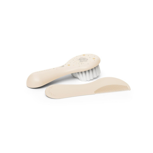 Set Cepillo y Peine Dreams - Beige | Suavinex