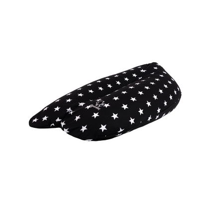 Cojín Maternal Multifuncional - Estrellas Negro | Kissenbag