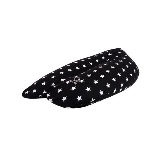 Cojín Maternal Multifuncional - Estrellas Negro | Kissenbag