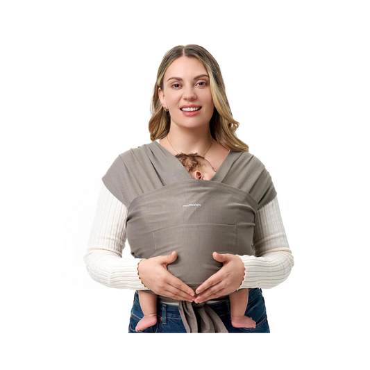 Portabebé Fular - Marrón | MomCozy