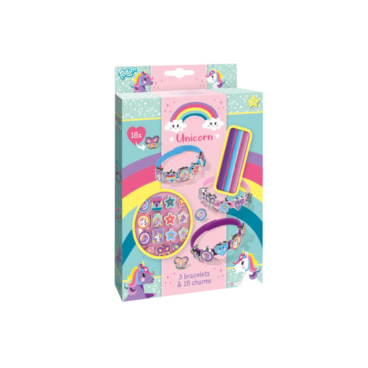 Kit de Pulseras y Charms - Unicornio | Totum