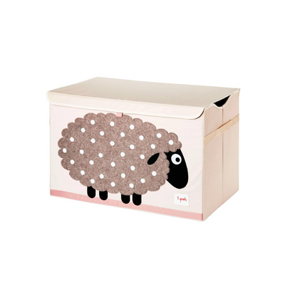 Baúl para Juguetes Plegable - Oveja | 3 Sprouts