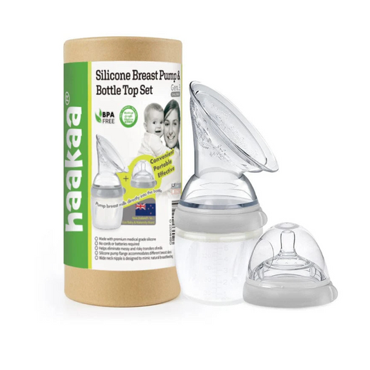Pack Recolector de Leche Materna GEN 3 160ml - Gris | haakaa
