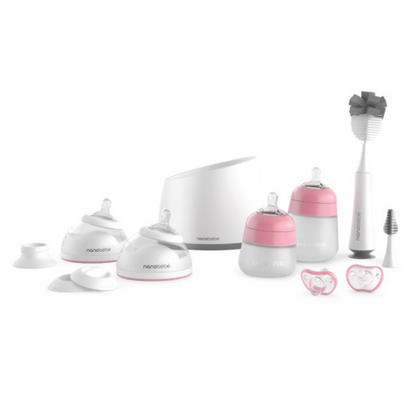 Set Completo de Alimentación para Recién Nacido - Rosa | Nanobebé