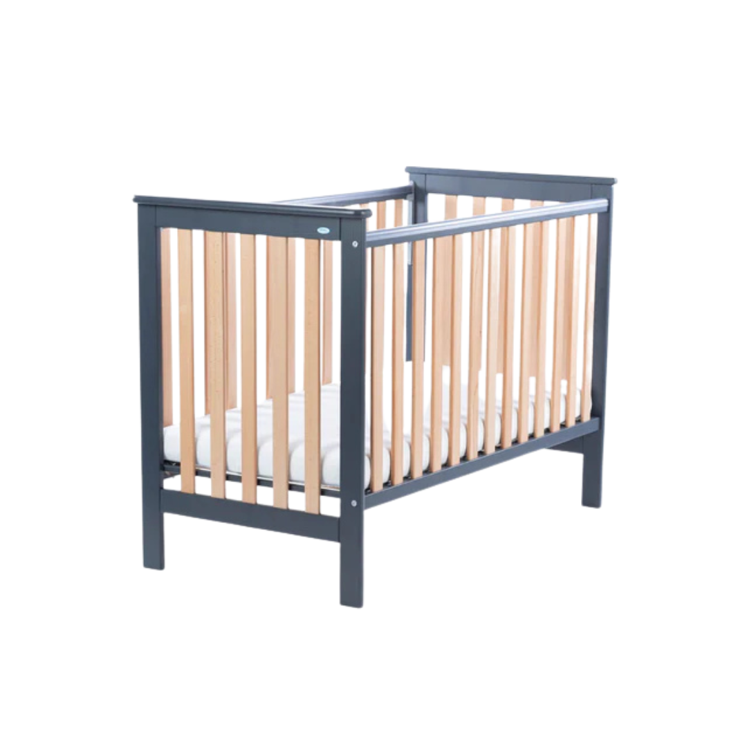 Cuna Colecho Leo - Madera/Gris (120 x 60) | Drewex