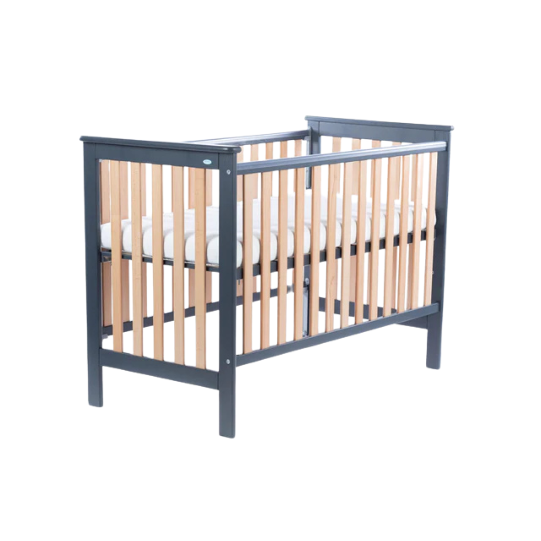 Cuna Colecho Leo - Madera/Gris (120 x 60) | Drewex