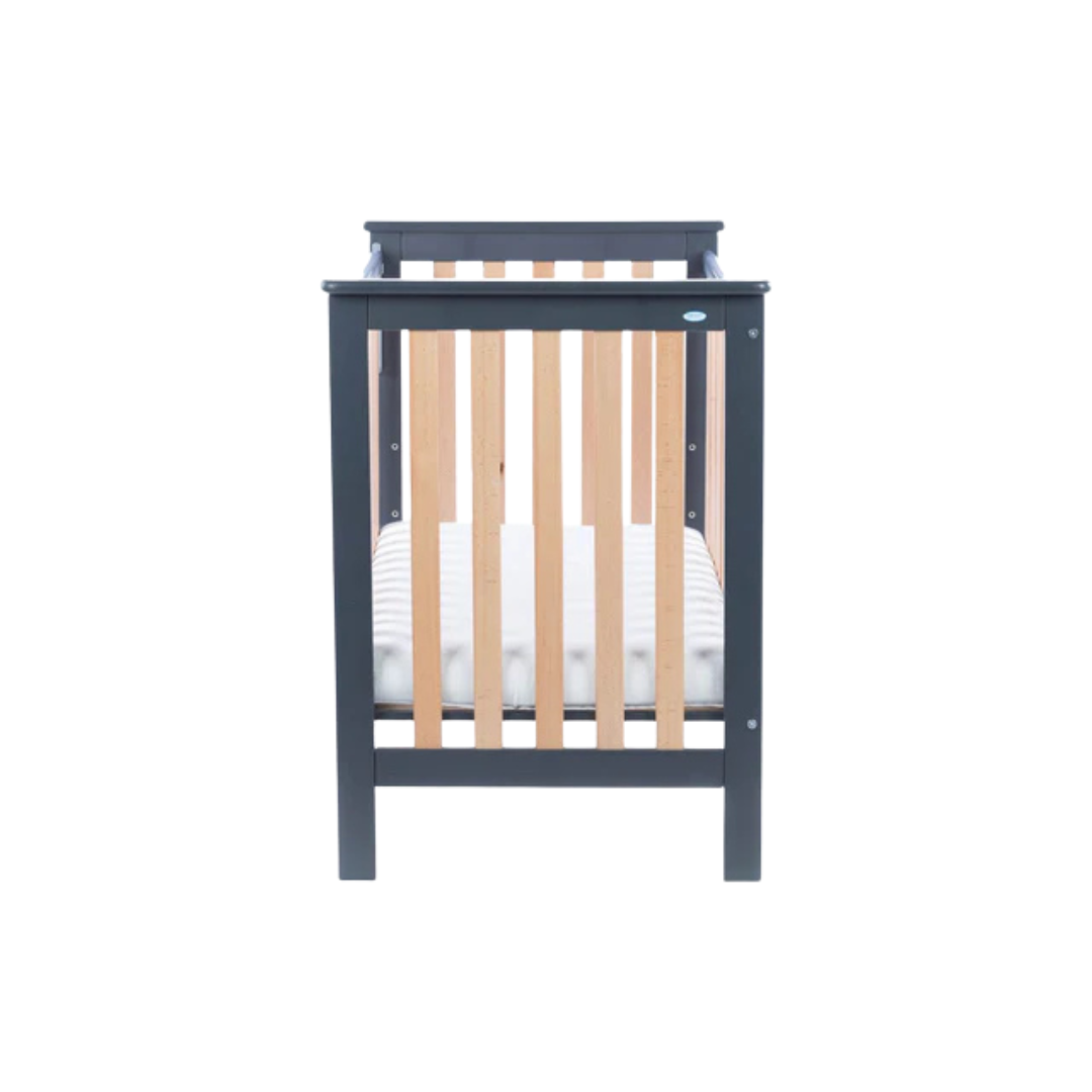Cuna Colecho Leo - Madera/Gris (120 x 60) | Drewex