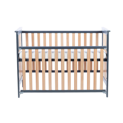 Cuna Colecho Leo - Madera/Gris (120 x 60) | Drewex
