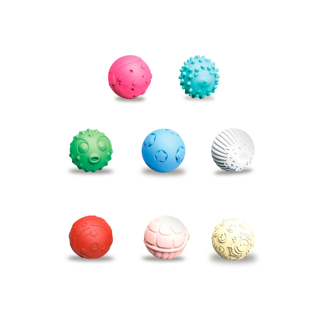 Set Pelotas Sensoriales - 8 Piezas | Grasp