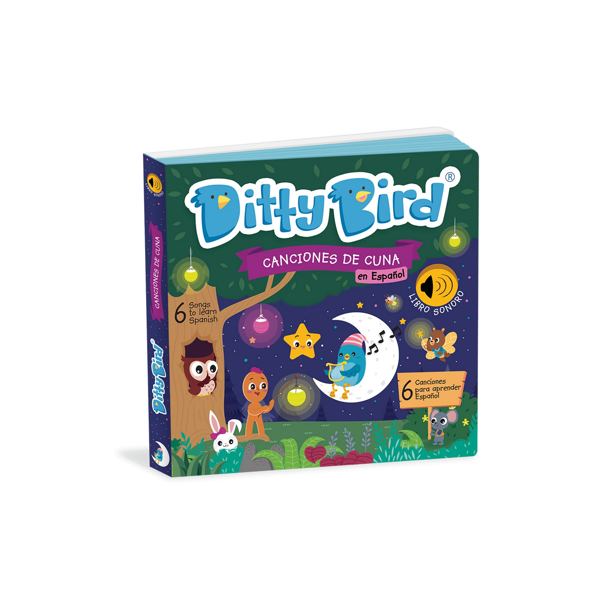 Libro Interactivo Canciones de Cuna en Español | Ditty Bird