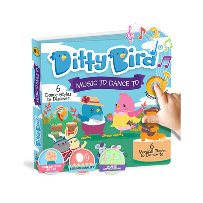 Libro Interactivo Musical - Music to Dance to | Ditty Bird