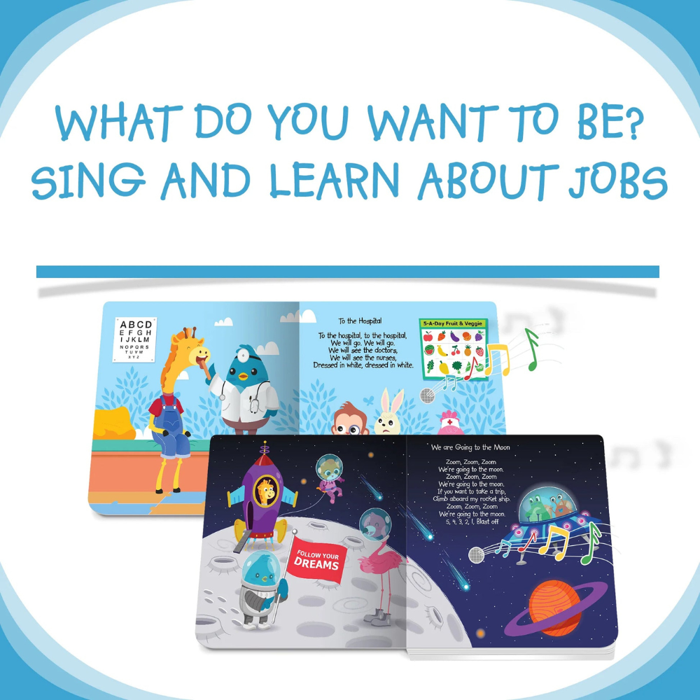 Interactive Musical Book - Career Songs 