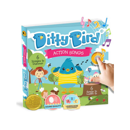 Libro Interactivo Musical - Action Songs | Ditty Bird