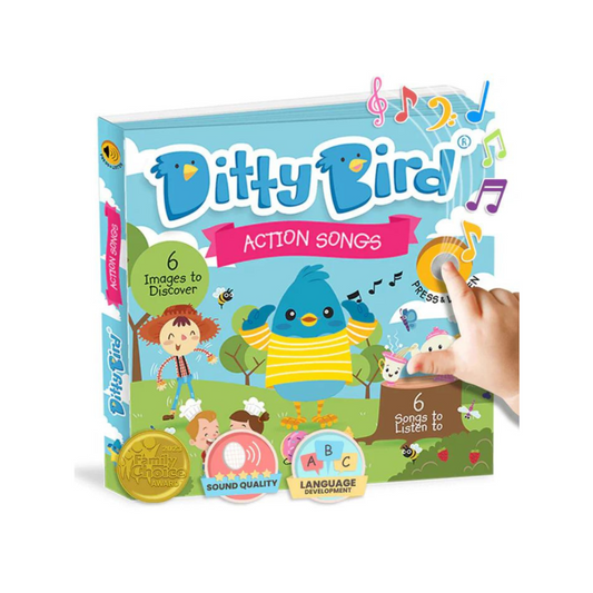 Libro Interactivo Musical - Action Songs | Ditty Bird
