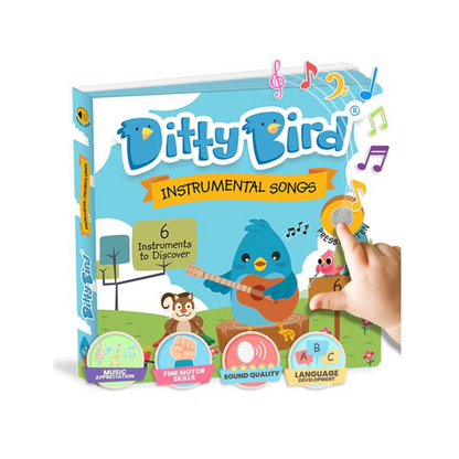 Libro Interactivo Musical - Instrumental Songs | Ditty Bird