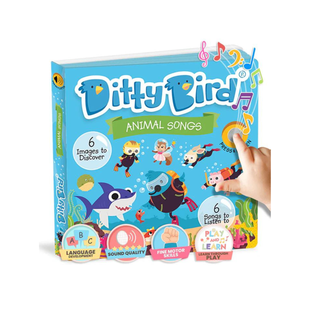 Libro Interactivo Musical - Animal Songs | Ditty Bird