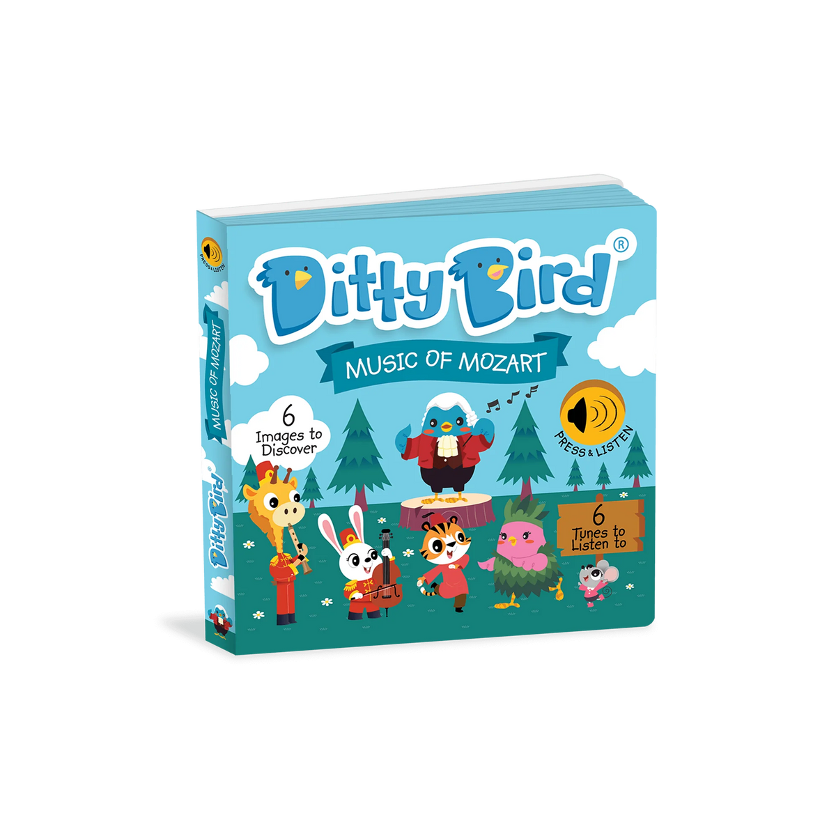 Libro Interactivo Musical - Music of Mozart | Ditty Bird