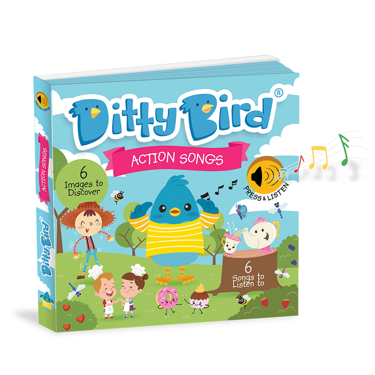 Libro Interactivo Musical - Action Songs | Ditty Bird