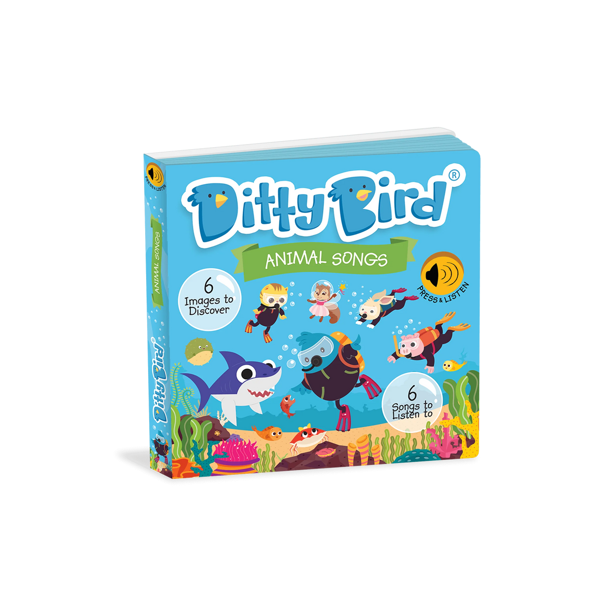Libro Interactivo Musical - Animal Songs | Ditty Bird
