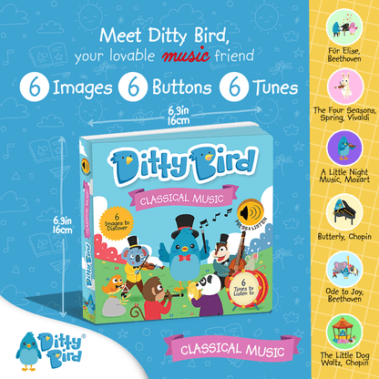 Libro Interactivo Musical - Classical Music | Ditty Bird