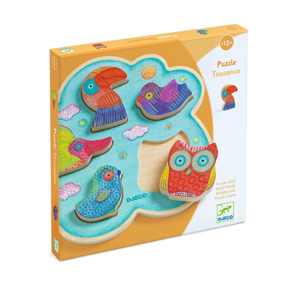 Puzzle Madera Encaje - Toucanco | Djeco