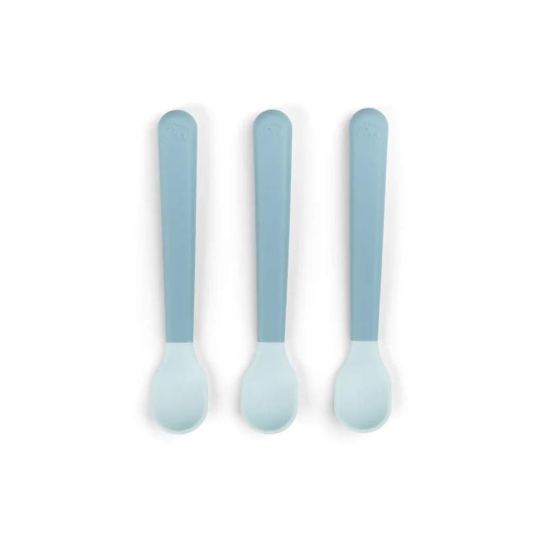 Set de 3 Cucharas para Bebés - Azul | Done by deer