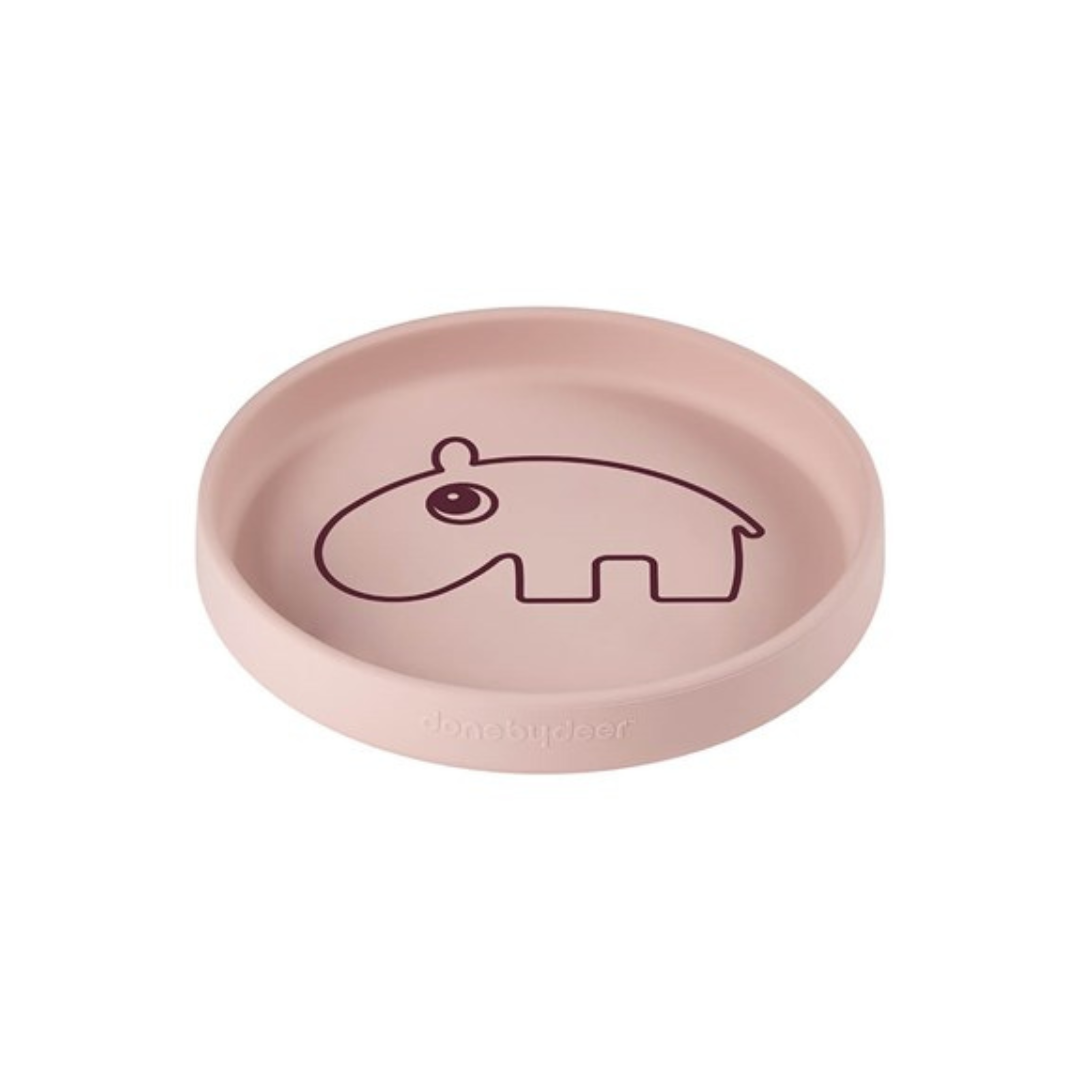 Plato de Silicona Ozzo - Rosa | Done by deer