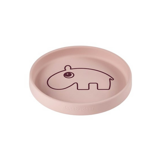 Plato de Silicona Ozzo - Rosa | Done by deer