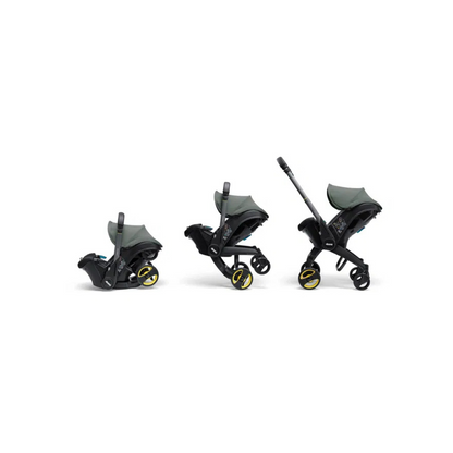 Silla Nido y Coche de Paseo 2 en 1 - Doona+ - Forest Grey | Doona
