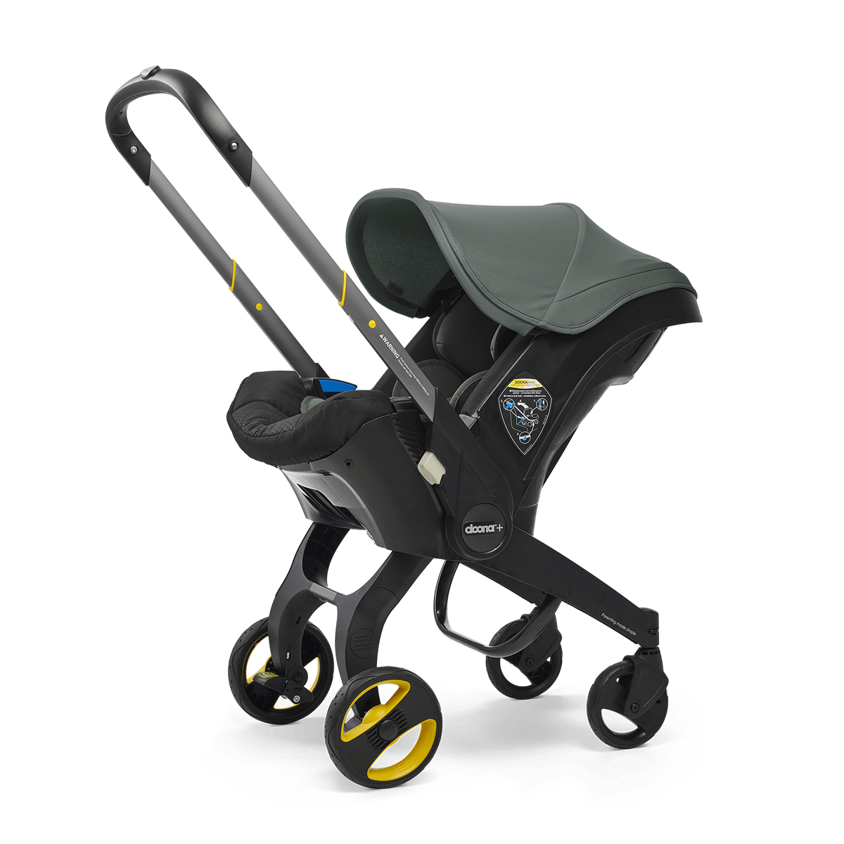 Silla Nido y Coche de Paseo 2 en 1 - Doona+ - Forest Grey | Doona