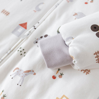 Saco de Dormir con Pies - Granja - TOG 2.5 | Mamás Mateas