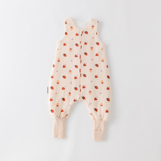 Saco de Dormir con Pies - Frutillas - TOG 1 | Mamás Mateas