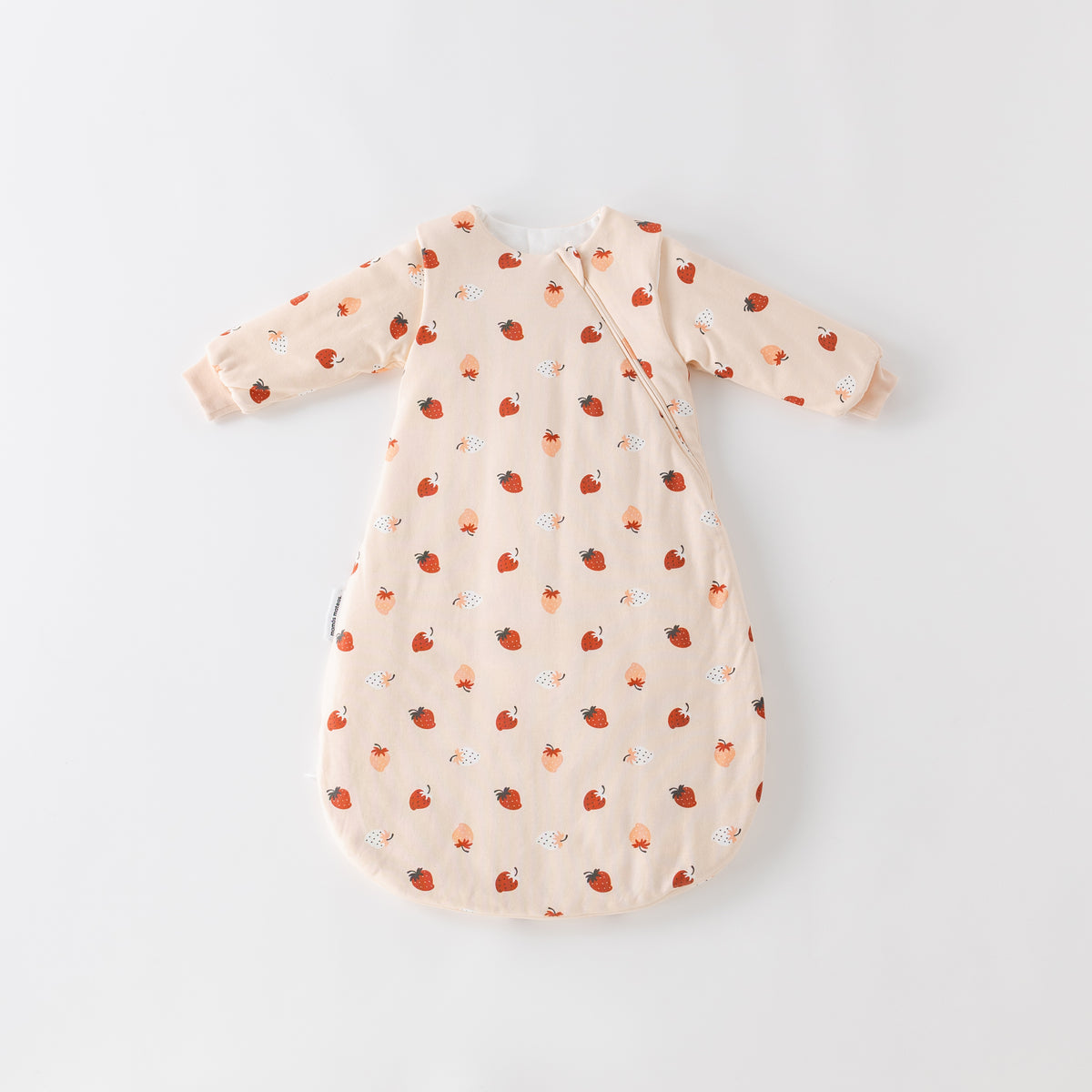 Saco de Dormir Forma Gota - Frutillas - TOG 2.5 | Mamás Mateas