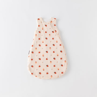 Saco de Dormir Forma Gota - Frutillas - TOG 1 | Mamás Mateas