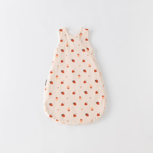 Saco de Dormir Forma Gota - Frutillas - TOG 1 | Mamás Mateas
