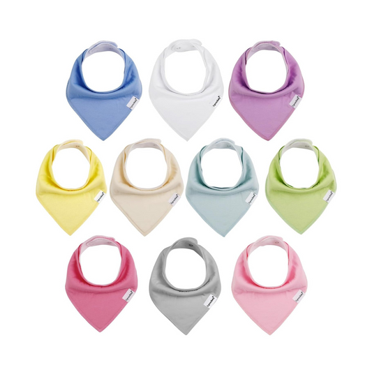 Pack 10 Baberos Bandana | Egmao Baby