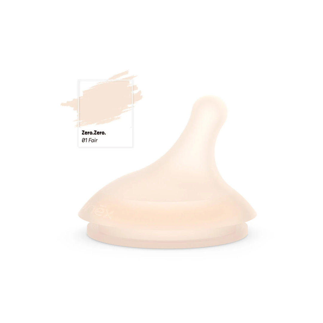 Pack de 2 Tetinas de Repuesto Fisiológicas de Silicona para Mamadera ZERØ.ZERØ™ - Fair | Suavinex