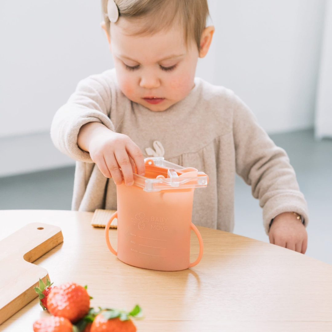 Pack 2 Bolsas de Silicona Multifuncionales - Yummy Bloom | Baby on the Move