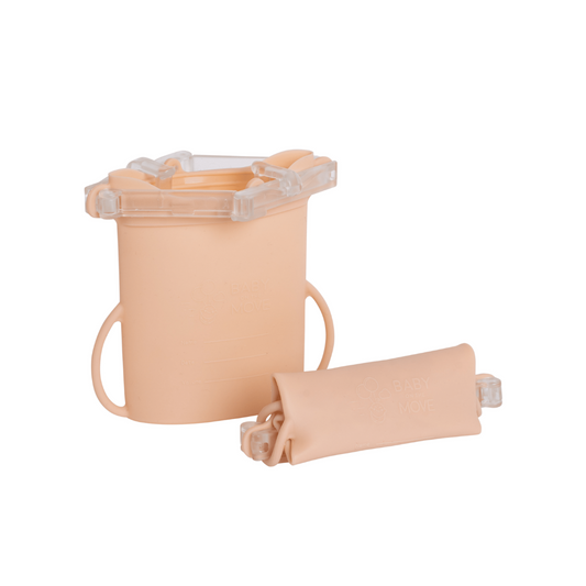 Pack 2 Bolsas de Silicona Multifuncionales - Yummy Blush | Baby on the Move