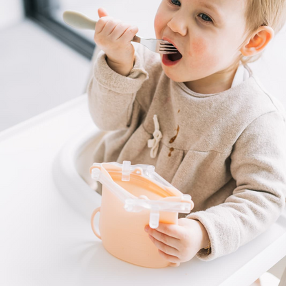 Pack 2 Bolsas de Silicona Multifuncionales - Yummy Blush | Baby on the Move