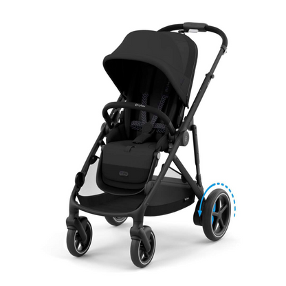 Coche de Paseo e-Gazelle S - Moon Black | CYBEX