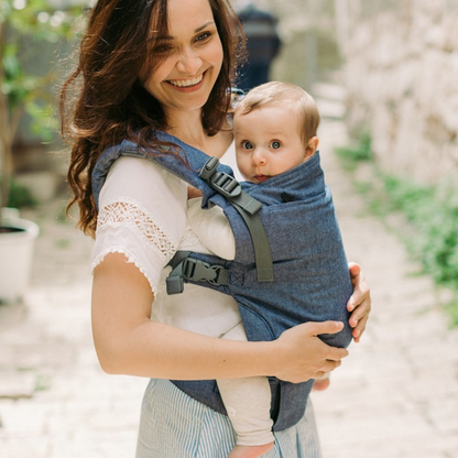 Mochila de Porteo Ergonómica - Boba X -  Chambray | Boba