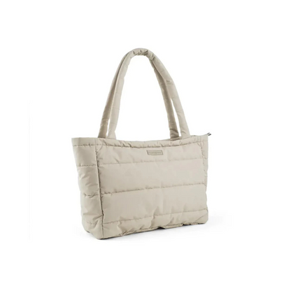 Bolso Maternal Tote Acolchado con Mudador Portátil - Arena | Done by deer