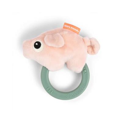 Sonajero Sensorial con Mordedor - Pigee Varios Colores | Done by deer