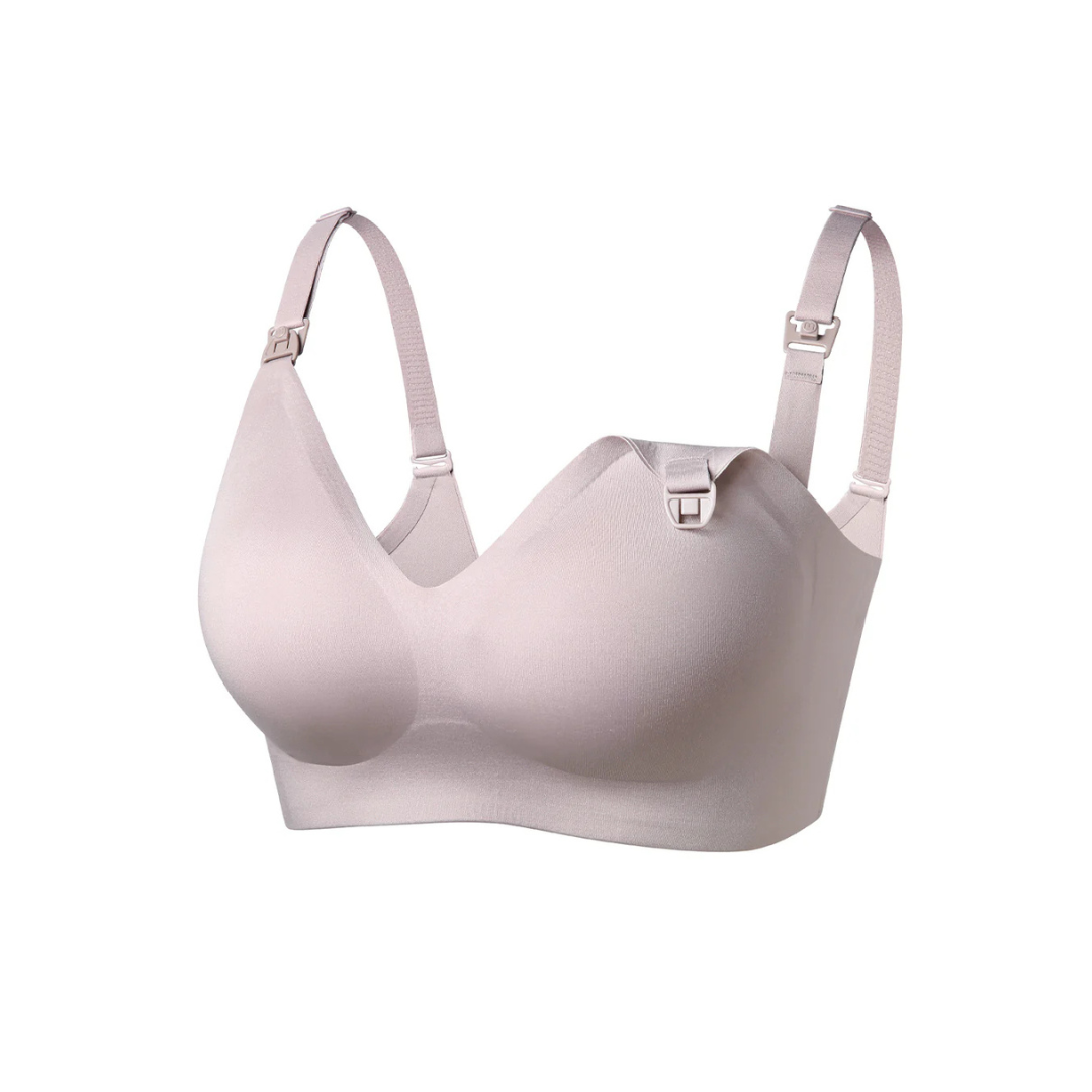 Sostén de Lactancia Ultra Suave -  Marrón | MomCozy