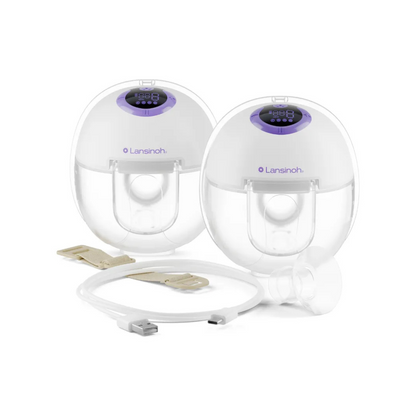 Extractor Eléctrico Portátil Discreetduo - Blanco | Lansinoh