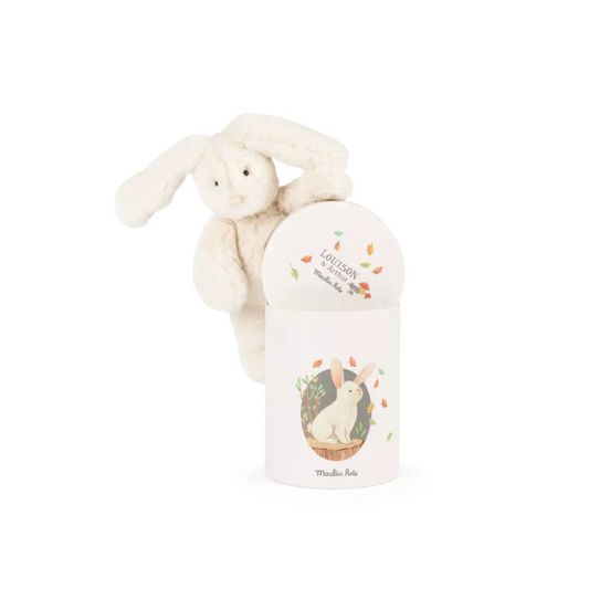 Peluche en Caja Arthur et Louison - Conejo | Moulin Roty