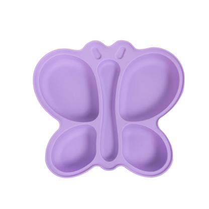 Plato de Silicona con Succión - Mariposa | The Baby Nation