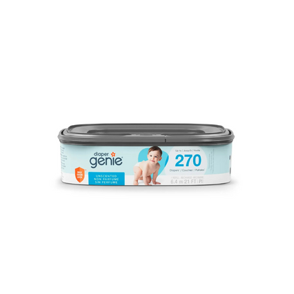 Bolsas de Repuesto para Contenedor de Pañales Diaper Genie - 270 Unidades | Diaper Genie