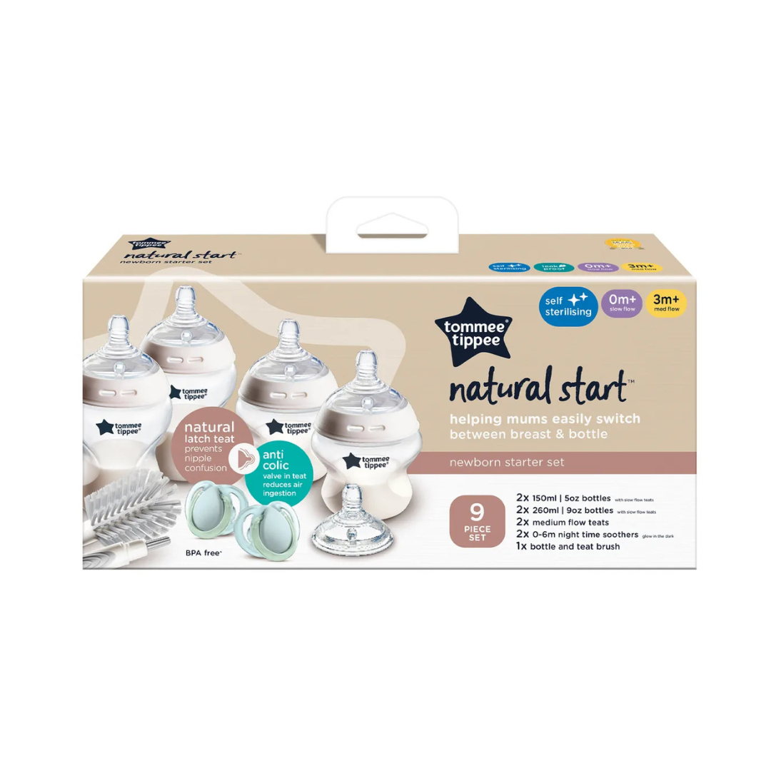 Set de inicio Natural Start para Recién Nacido -  Neutro | Tommee Tippee